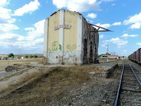 ANTIGA ESTAO FERROVIRIA DE CARIR-FOTO:PAULO REGIS 2011 - CARIR - CE