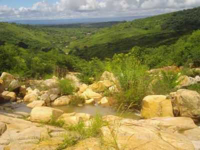 CACHOEIRA DA LINGUETA, VISUAL FACINANTE!!, POR ENEIDA ARAUJO - CARIRIAU - CE