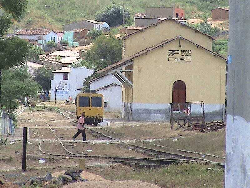 CEDRO-CE-ESTAO FERROVIRIA-FOTO:GILSON_MARTINS - CEDRO - CE