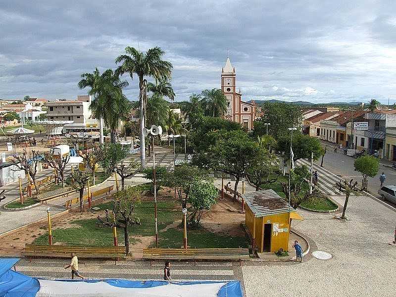 CEDRO-CE-VISTA AREA DA PRAA DA MATRIZ-FOTO:GILSON_MARTINS - CEDRO - CE