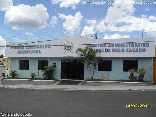 PREFEITURA MUNICIPAL DE OLHO DGUA DO CASADO-FOTO:SERGIO FALCETTI - OLHO D'GUA DO CASADO - AL