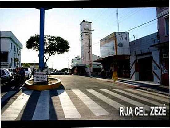 RUA CEL ZEZ, POR CAVALCANTE RUGGERY - CRATES - CE