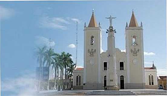 IGREJA MATRIZ, POR SILVIO LOPES - CRATES - CE