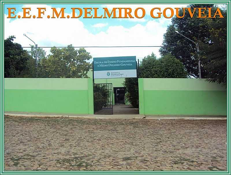 DELMIRO GOUVEIA-CE-ESCOLA DE ENSINO FUNDAMENTAL-FOTO:ESCOLADELMIROIPU. - DELMIRO GOUVEIA - CE