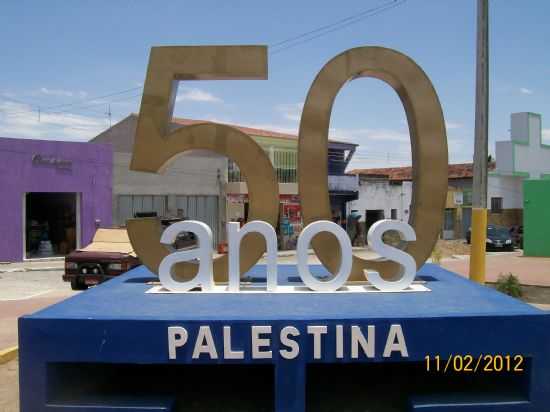 HOMENAGEM AOS 50 ANOS DE PALESTINA, POR SANDOVAL DE FARIAS - PALESTINA - AL