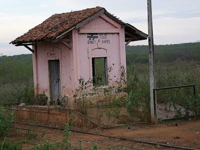 ENGENHEIRO JOS LOPES-CE-ANTIGA ESTAO FERROVIRIA-FOTO:WASHINGTON ALVES - ENGENHEIRO JOS LOPES - CE