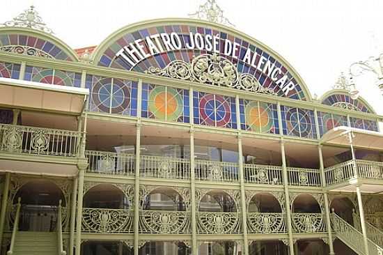 FACHADA INTERNA DO TEATRO JOS DE ALENCAR EM FORTALEZA-CE-FOTO:FRANCISCO EDSON MEND - FORTALEZA - CE