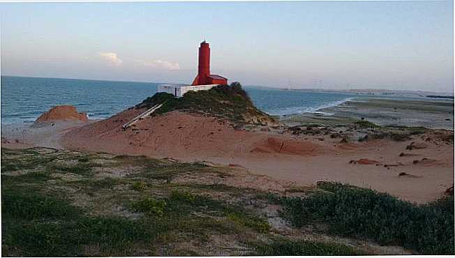 FAROL DA BARRA EM FORTIM-CE, POR JOABE SILVA - FORTIM - CE