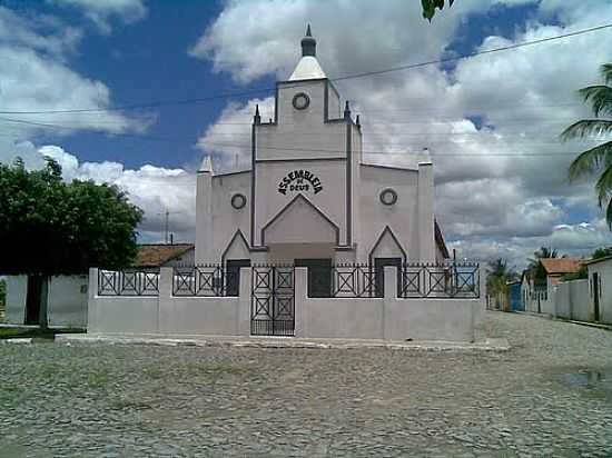 IGREJA DA ASSEMBLIA DE DEUS-FOTO:ZIBEO RIBEIRO - GARAS - CE