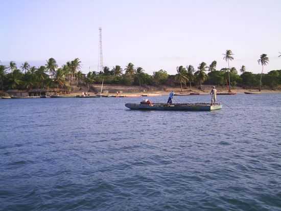 TRAVESSIA DE BALSA RIO GURI, POR IRLA MATIAS - GURI - CE