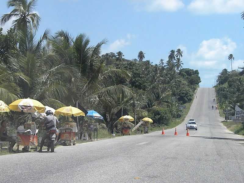 PARIPUEIRA-AL-COMRCIO DE FRUTAS NA RODOVIA-FOTO:ADAIL PEDROSO ROSA - PARIPUEIRA - AL