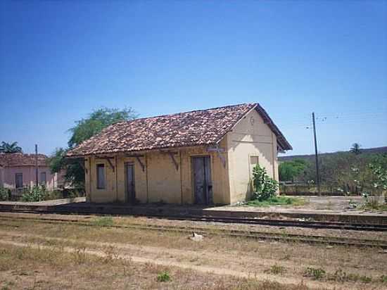 ESTAO FERROVIRIA DE IBICU-FOTO:EDNAMARTINIANO - IBICU - CE