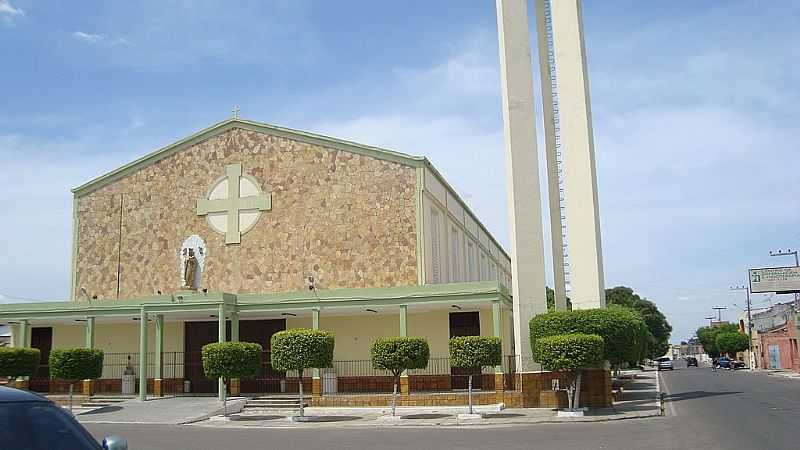 IGUATU-CE-IGREJA DE N.SRA.DO PERPTUO SOCORRO-FOTO:JOSE MOREIRA SILVA MOREIRA - IGUATU - CE