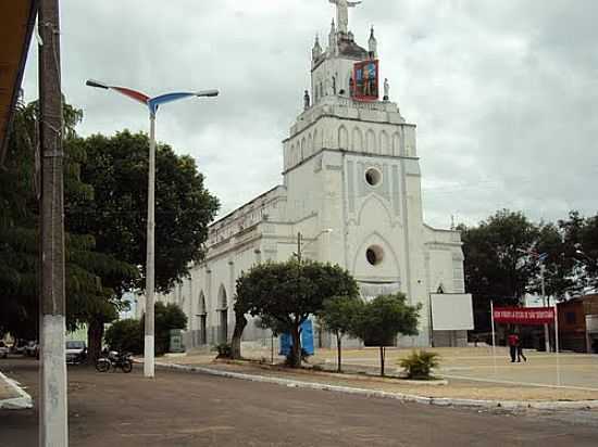 IGREJA DE SO SEBASTIO-FOTO:ZEMAKILA - IPU - CE