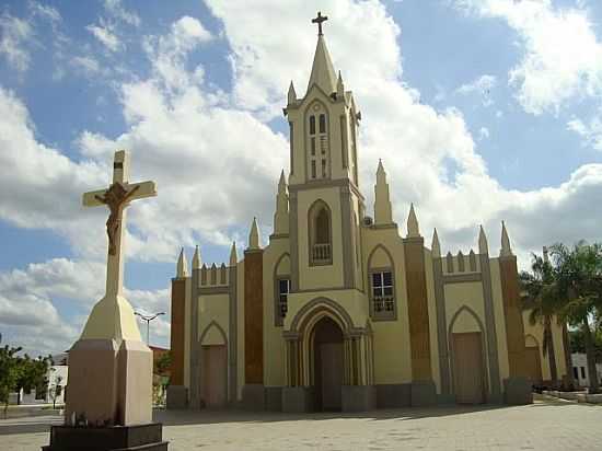 MATRIZ DE N.SRA.DA CONCEIO,PADROEIRA DE IPUEIRAS-CE-FOTO:CLAUDIO LIMA - IPUEIRAS - CE