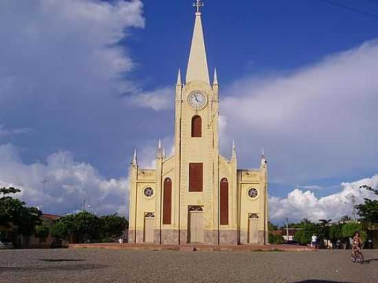 IGREJA MATRIZ-FOTO:CLAUDIVANBESSA - IRACEMA - CE