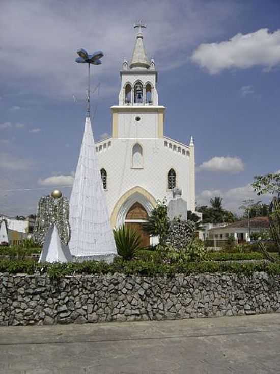 PRAA E IGREJA DE PAULO JACINTO-FOTO:FLEURY BARROS - PAULO JACINTO - AL