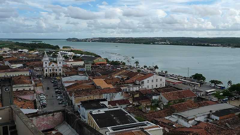 PENEDO-AL-VISTA DO CENTRO E O RIO SO FRANCISCO-FOTO:CHARLES NORTHRUP  - PENEDO - AL