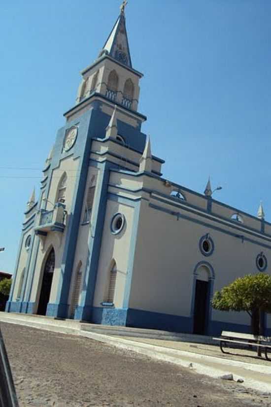 IGREJA MATRIZ-FOTO:CHIQUINHO IGUATU CE - JAGUARETAMA - CE