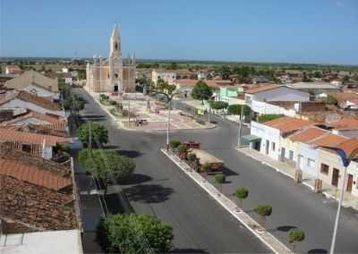 VISTA PANORMICA DA IGREJA., POR WERLY - JAGUARUANA - CE