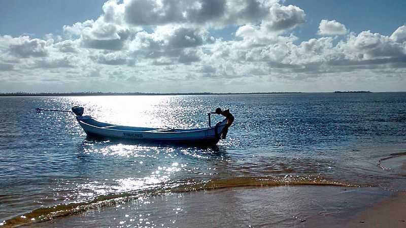 PIAABUU-AL-FOZ DO RIO PRXIMO AO ENCONTRO COM O MAR-FOTO:SANDRINHA MOREIRA-FACEBOOK - PIACABUU - AL