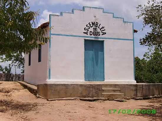 IGREJA DA ASSEMBLIA DE DEUS-FOTO:ANTONIO EVANDRO - LAGOA GRANDE - CE