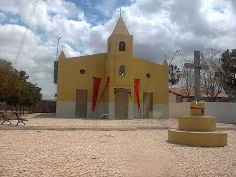 MACAMBIRA-CE-IGREJA DE SANTA LUZIA-FOTO:GEOVIEW.INFO - MACAMBIRA - CE