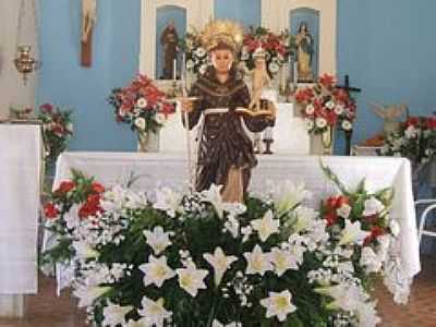 ALTAR DA CAPELA DE SANTO ANTONIO-FOTO:CAVALCANTE5  - MAPU - CE