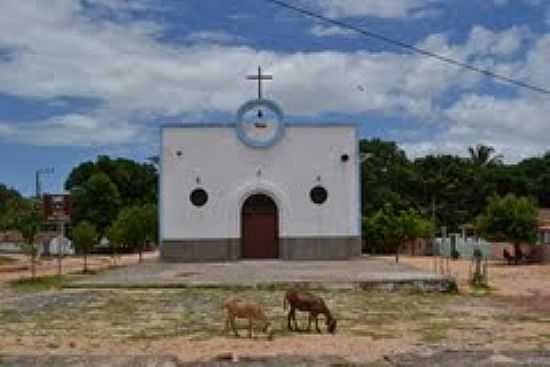 IGREJA NA VILA DOS PRACIANOS - MARINHEIROS-FOTO:ARYSER - MARINHEIROS - CE