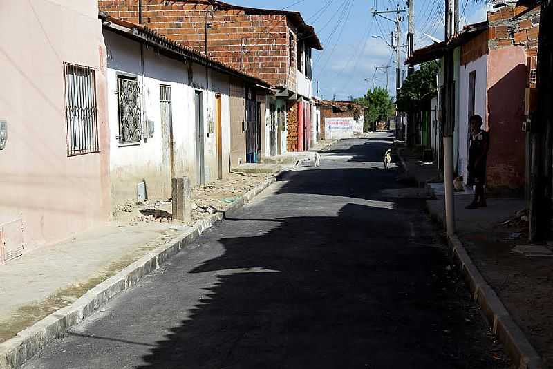 MARROCOS-CE-RUA DA COMUNIDADE-FOTO:FORTALEZA.CE. - MARROCOS - CE