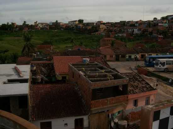 PORTO CALVO VISTA DA ANTIGA RODOVIRIA, POR EDVAL CARVALHO - PORTO CALVO - AL