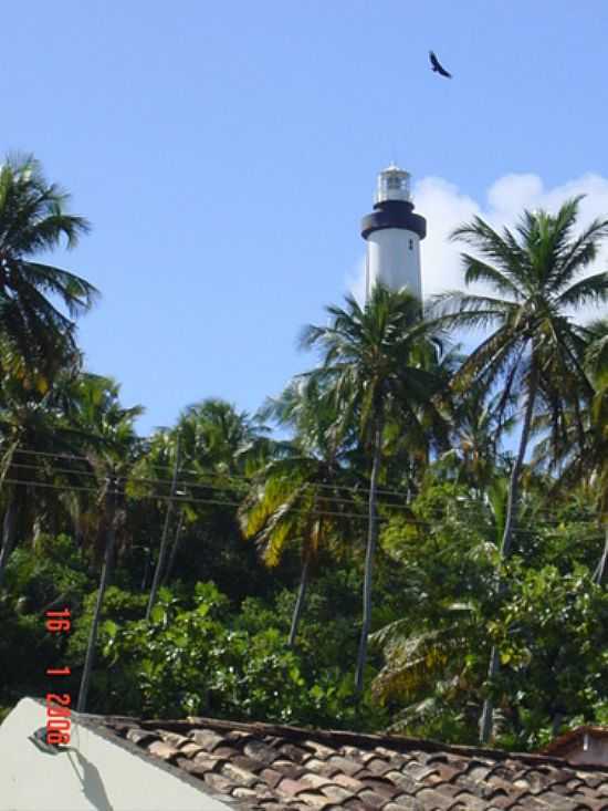 FAROL DE PORTO DE PEDRAS-FOTO:AIDABRITTO - PORTO DE PEDRAS - AL