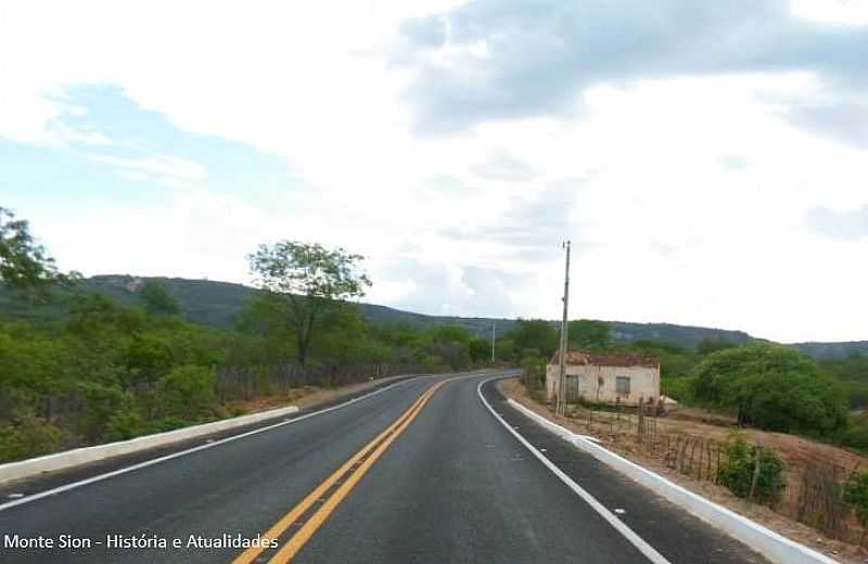 ESTRADA DA SERRA - MONTE SION - CE