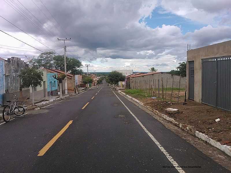 RUA SO PEDRO - FOTO: SILAS SIQUEIRA  EM MONTE SION - CEAR - MONTE SION - CE