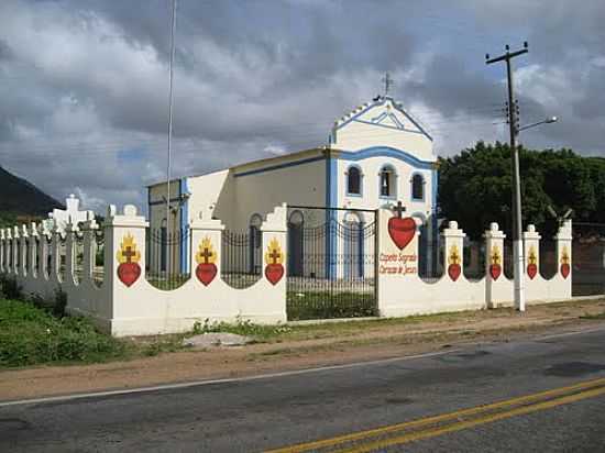 CAPELA DO SAGRADO CORAO DE JESUS-FOTO:FRANCISCO EDSON MEND  - MUMBABA - CE