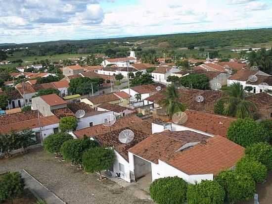 NOVA FLORESTA VISTA DO ALTO DA IGREJA-FOTO:CASSYMYRO - NOVA FLORESTA - CE