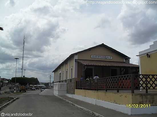 ANTIGA ESTAO FERROVIRIA EM QUEBRNGULO-FOTO:SERGIO FALCETTI - QUEBRNGULO - AL