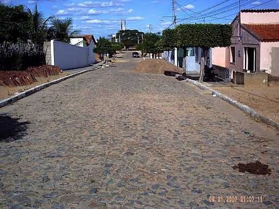 RUA DE NOVO ASSIS-FOTO:FLAVIOEUFRAZIO - NOVO ASSIS - CE