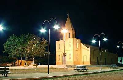 IGREJA MATRIZ, POR ALANCARD LEOPOLDINO - PACUJ - CE