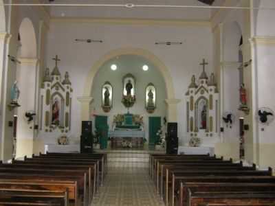 IGREJA DE SO FRANCISCO LADO INTERNO, POR MALENA - PALMCIA - CE
