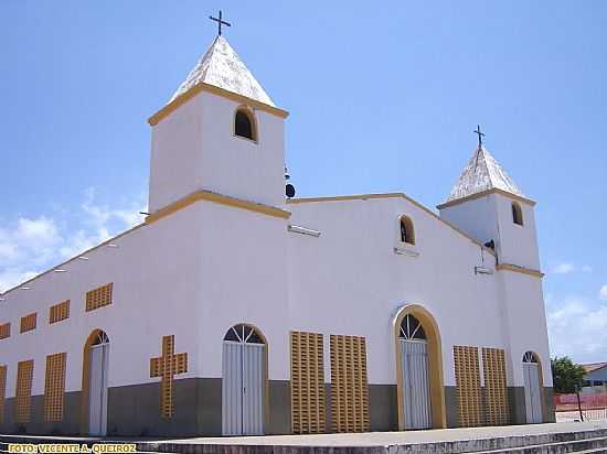 PARAIPABA-CE-MATRIZ DE SANTA RITA DE CSSIA-FOTO:VICENTE A. QUEIROZ - PARAIPABA - CE