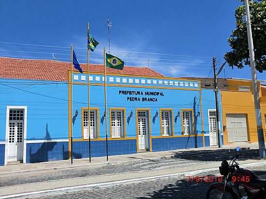 PEDRA BRANCA-CE-PREFEITURA MUNUCIPAL-FOTO:MACLIO GOMES - PEDRA BRANCA - CE