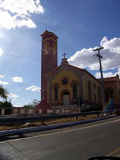 IGREJA EM PEIXE GORDO-FOTO:FELIPEGADELHA  - PEIXE GORDO - CE