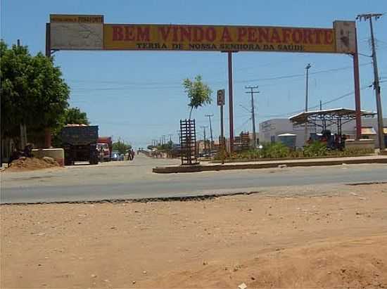 ENTRADA DA CIDADE-FOTO:KENNY ROGGERS - PENAFORTE - CE