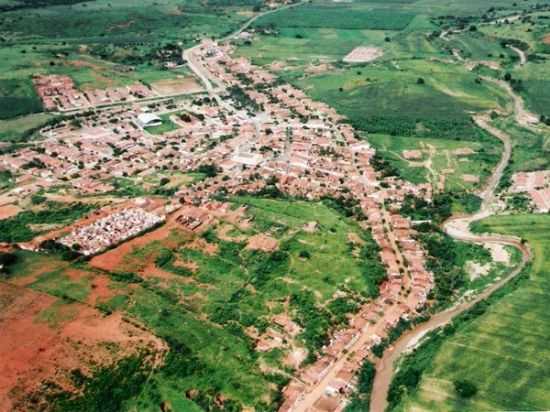 VISO PANORAMICA DA CIDADE, POR EDUARDA ARAJO - PORTEIRAS - CE