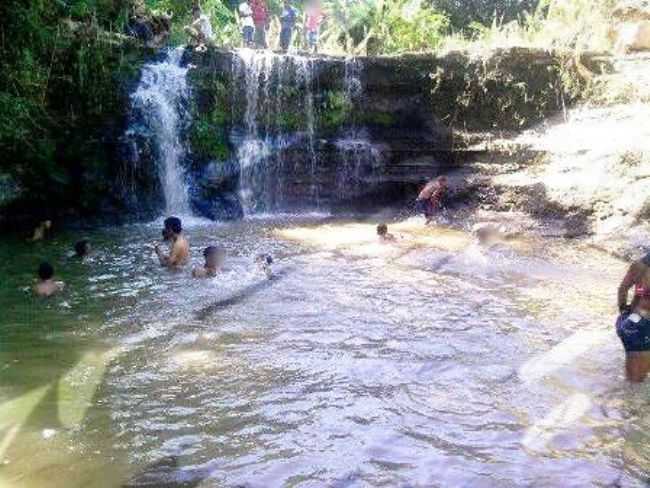 CACHOEIRA DA BARRIGUDA DE PORTEIRAS, POR ANTONIO - PORTEIRAS - CE