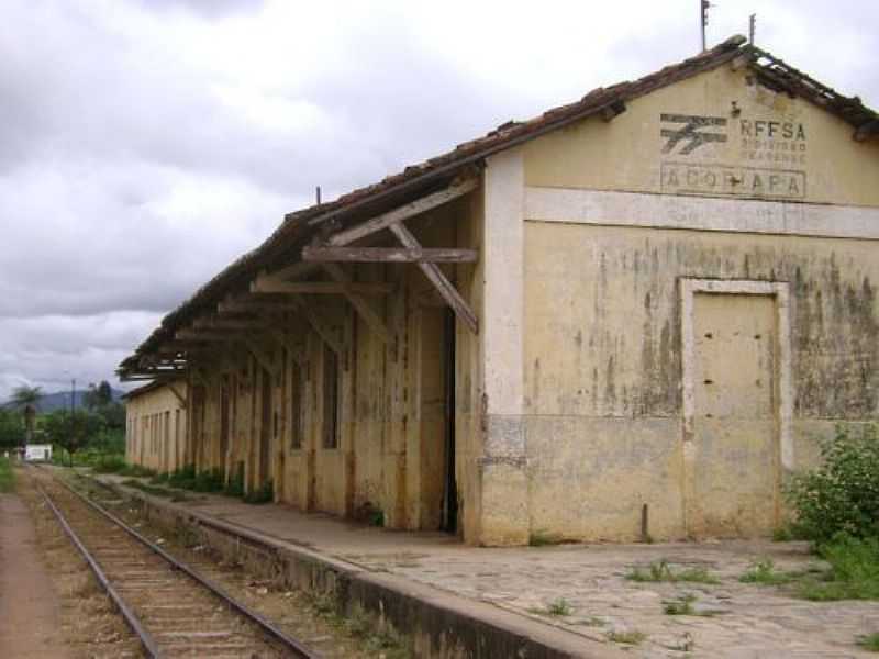 QUINCO-CE-ANTIGA ESTAO FERROVIRIA-FOTO:WWW.ESTACOESFERROVIARIAS.COM.BR - QUINCO - CE