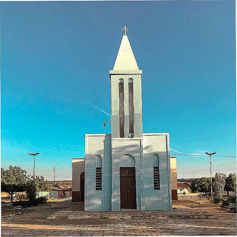 RIACHO GRANDE-CE-IGREJA MATRIZ-FOTO:MIRELLA RODRIGUES - RIACHO GRANDE - CE