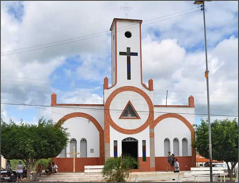 RIACHO VERDE-CE-IGREJA DE SO JOO BATISTA-FOTO:ANTONIO ARTHUR BILCA - RIACHO VERDE - CE