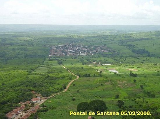 VISTA DO PONTAL DE SANTANA-FOTO:NGTON@SILVA - SANTANA DO CARIRI - CE